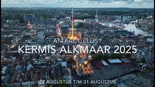 Kermis Alkmaar 2025 | ATTRACTIELIJST