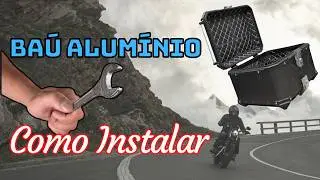 Como Instalar Bagageiro Baú de Alumínio em Motocicleta