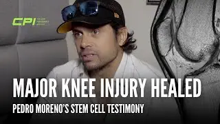 Pedro Moreno Heals Nasty Knee Injury with Stem Cells in Mexico