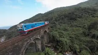 Flying With the Train | Cinematic FPV on a Bridge