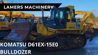 Komatsu D61EX-15E0 Bulldozer for sale @ lamersmachinery.com
