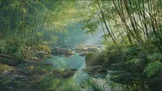 Soft Bamboo Soundtrack That Feels Like Evening Light Through Trees ✨🌌