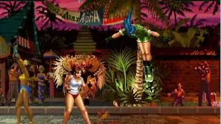 Yuri Sakazaki Vs Leona (Mugen)