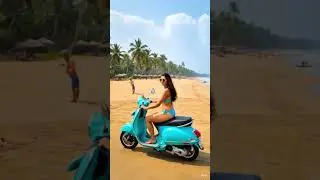 Girl on Beach #girl #beach #hot #bluehaipani #dance#hot #dancevideo #love #beach #travel