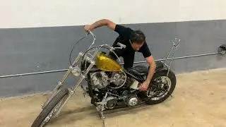 1976 Custom Harley Davidson Shovelhead