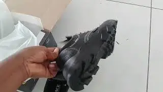 A HAPPY DAY AT WORK/SAFETY BOOTS RECEIVED👌