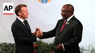 World leaders arrive for Africa's first G20 summit