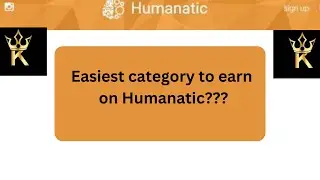 Which is the best category to earn on Humanatic