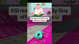 KSI Reacts to Family Guy Part 1 #shorts #gta #gta5 #funny #ksi #familyguy #reacting