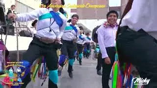 Entrada de Padrinos de la Yunza en 8vo Aniversario de agrupación folclórica Sentimiento Concepciano
