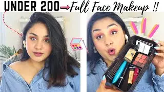 Full Face of Makeup (STYLISH) using Products Under Rs 200/  |  FACEDECOR
