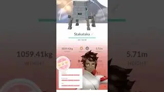💯I CAUGHT a 100 IV Stakataka in Pokemon Go!!!💯