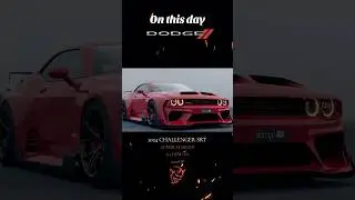 Wide Body Dodge Challenger SRT #automobile #ride #sportscar #fast #dodge #challenger #musclecar