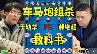 于幼华vs郝继超，车马炮入局教科书又来了，看完会走车九进十了！【四郎讲棋】