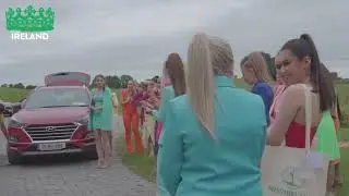 Miss Ireland behind scenes