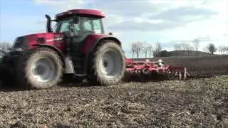Wiosenne Manewry 2013 - Nowy Nabytek, Uprawa - Case CVX 195, Kverneland CLC, Vaderstad Carrier