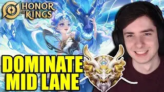 How to Dominate MID LANE in HONOR OF KINGS and Climb to GRANDMASTER easily