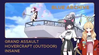 [Blue Archive] Hovercraft (Outdoor) RED Armour - Insane - B.Kazusa + B.Yoshimi Funni Clear (F2P)