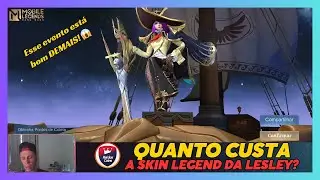 QUANTO CUSTA A SKIN LEGEND DA LESLEY? ''EVENTO STAR WARS + COMBO LESLEY''