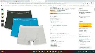 🩲 &iexcl;Oferta Amazon! Pack 3 b&oacute;xer Calvin Klein Trunk barato 25,95&euro; &iexcl;40 DTO! Descuento | Opini&oacute;n 🩲