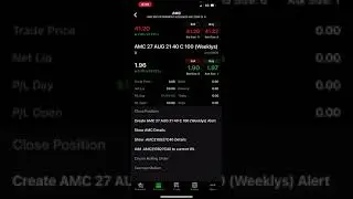 AMC Options update 📈📈📈