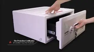 Guarda Safe Drawer Box, Fireproof Security Drawer, Drawer Safe Box for Home