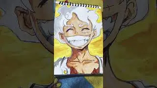 how to draw luffy#luffy#shorts