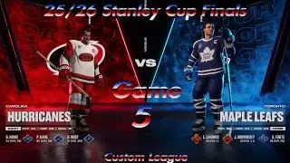 NHL26  25/26 Stanley Cup Finals Game 5