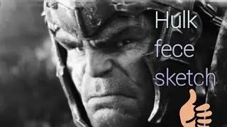 Draw Hulk face easy by Kamalesh Das।Thor Ragnarok