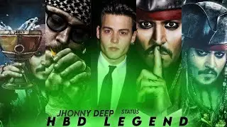 HBD JHONNY DEEP || WHATSAPP STATUS||happy birthday sir|| captain jack Sparrow WhatsApp status