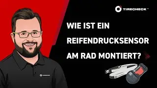 Wie ist ein Reifendrucksensor eigentlich am Rad montiert? | TireCheck erklärt