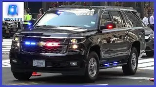 [NYC] Emergency vehicles @ UN General Assembly - 4/10