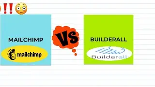 BEST Email Sender 😳 - MAILCHIMP vs BUILDERALL📌 [ Choosing the best Email sender ]