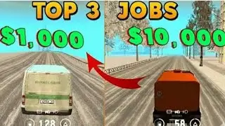 3 Best Beginners Jobs In Grand mobile rp !Earn ₹200k Per Hour ! Grand Mobile RP Life Simulator 👌