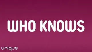 Daniel Caesar - Who Knows (Lyrics)