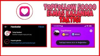 TOPFOLLOW 50000 ELMAS KASMA TAKTİĞİ - TOPFOLLOW HİLESİ - TOPFOLLOW ELMAS HİLESİ 2022
