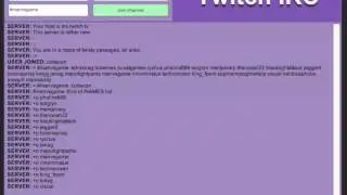Twitch IRC for Unity3D