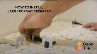 DIY: How To Install Large Format Terrazzo Tile