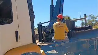 Transporte Vertical (Içamento) das Condensadoras VRV Daikin