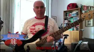 Rock U. One Minute Masterclass: Two tips for beginner bass players