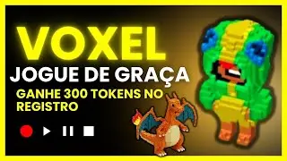 Jogue de GRA&Ccedil;A, Crie Cubos e Venda por tokens VOXEL