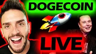 DOGECOIN LIVE! HUGE PUMP SOON! #DOGE #DOGECOIN #ELONMUSK#L