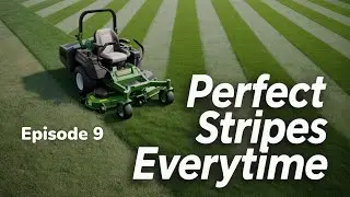 Lawn Mowing Simulator - Episode 9 - Stripe Roller Attachment