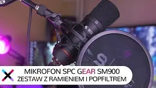 TEST SPC GEAR SM900 | Świetny mikrofon dla graczy w dobrej cenie