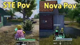 How STE Wipe Nova on Landing 😯| STE Pov Vs Nova Pov