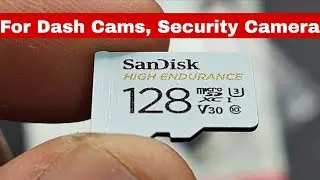 SanDisk 128Gb High Endurance Memory Card | For Dash Cams, Security Camera, Continues Surveillance