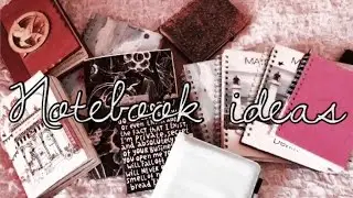 Ways to fill your NOTEBOOKS | Cl.au.ds