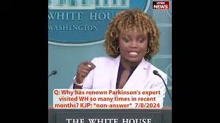 Q: Why renown Parkinson expert visited WHso many times? physician re-evaluate Biden for Parkinson's?