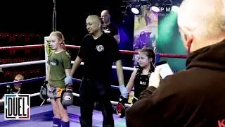 DUEL9 Exhibition Kickboxing CAITLIN WEILD Vs CHLOE URWIN peep magazine