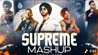 Supreme Mashup |Shubh X Sidhu MooseWala X Karan Aujla |Latest PunjabiMashup 2026